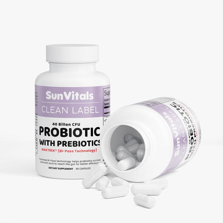 Probiotic 40 Billion with Prebiotics