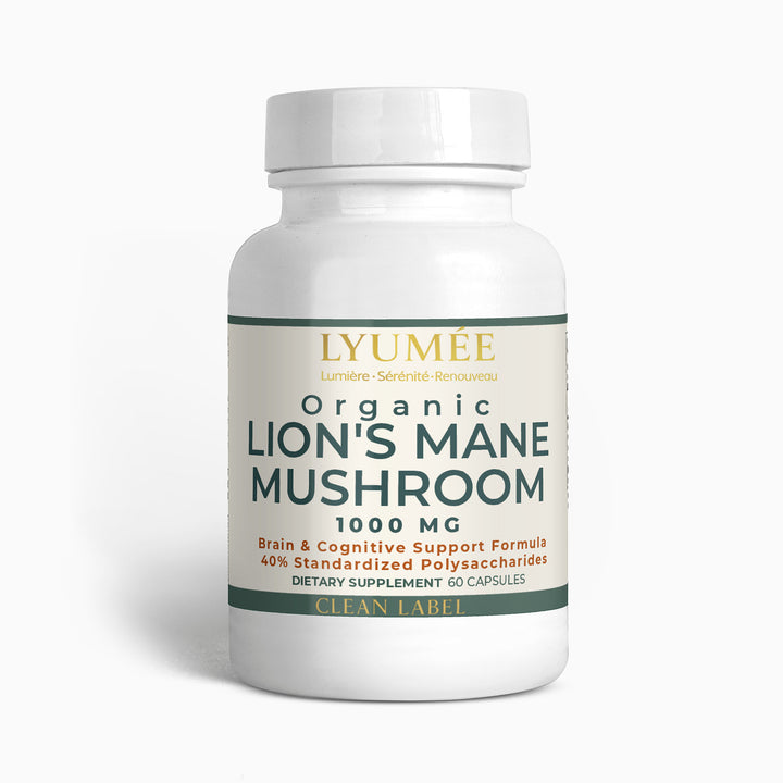 Organic Lion's Mane Mushroom -1000 mg