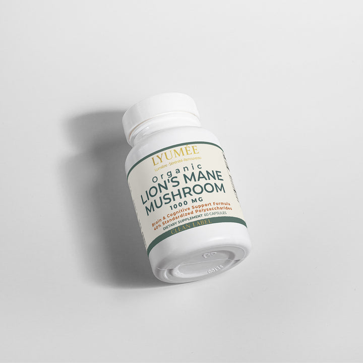 Organic Lion's Mane Mushroom -1000 mg