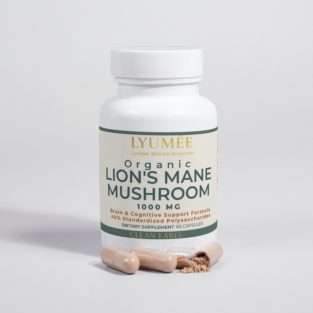 Organic Lion's Mane Mushroom -1000 mg