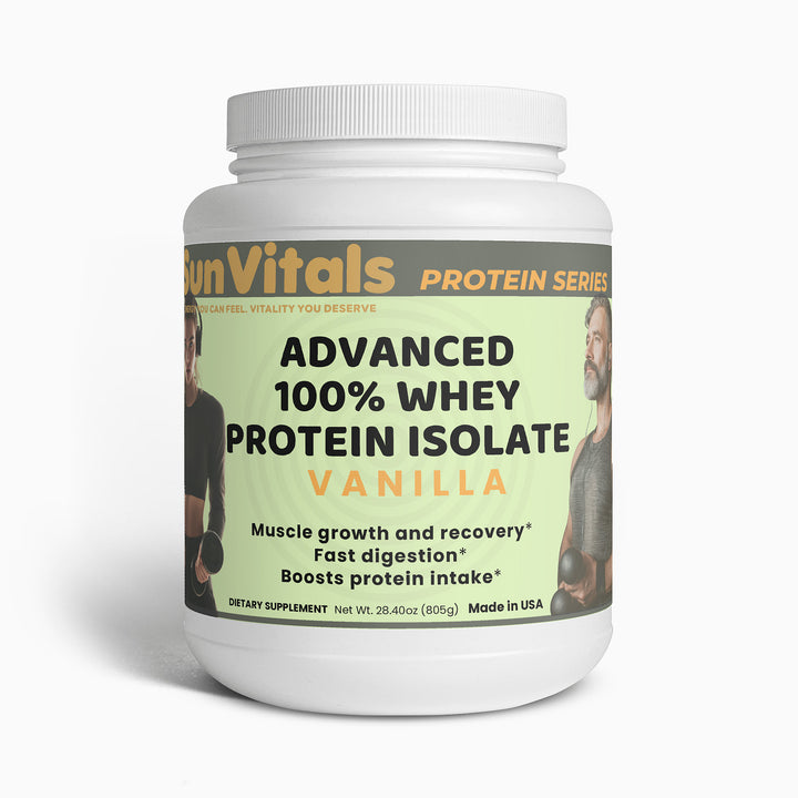 Advanced 100% Whey Protein Isolate (Vanilla)