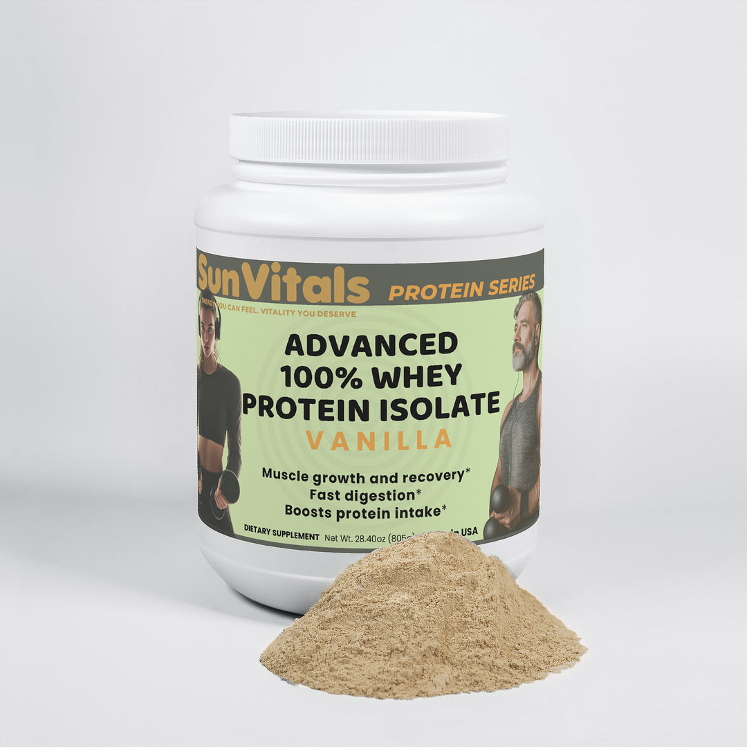 Advanced 100% Whey Protein Isolate (Vanilla)