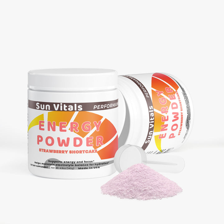 Energy Powder (Strawberry Shortcake)