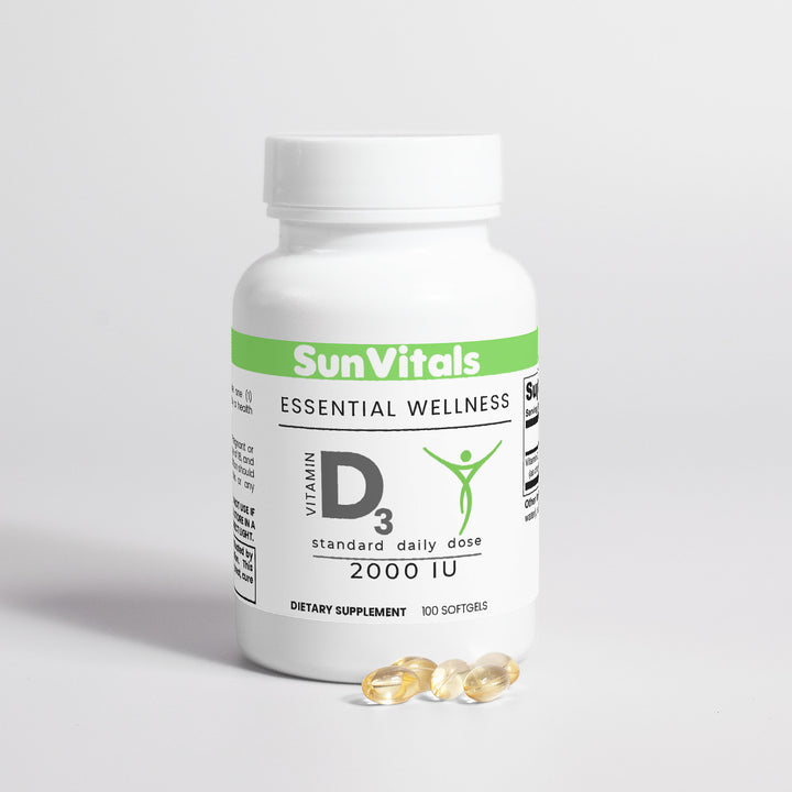 Vitamin D3 2,000 IU