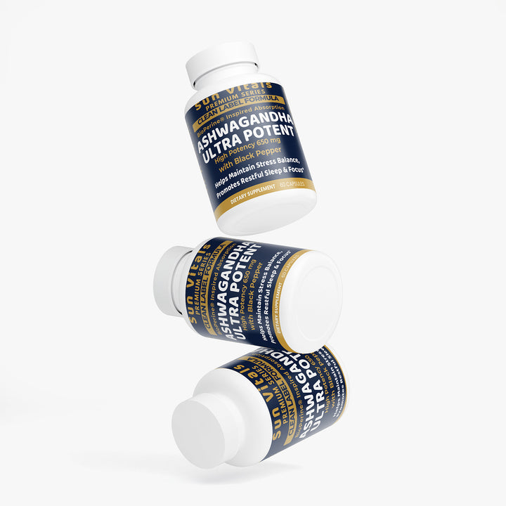 Ashwagandha Ultra Potent  650 mg  -Premium Series-