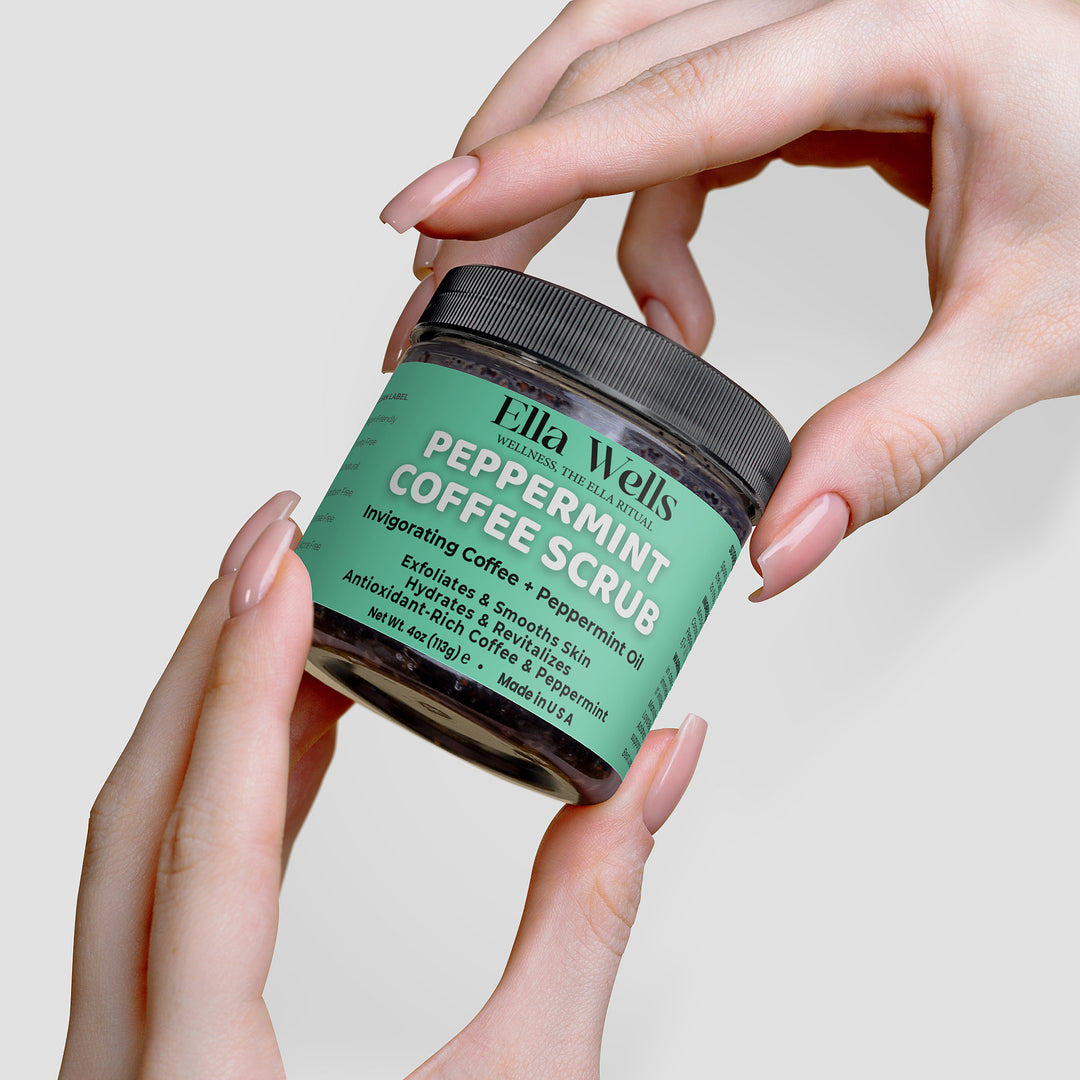 Peppermint Coffee Scrub