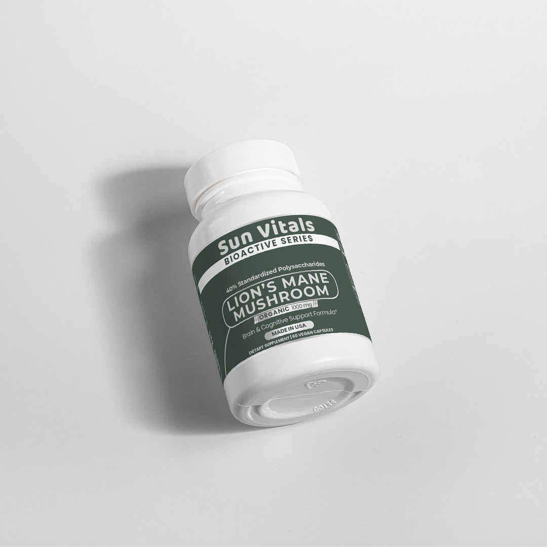 Organic Lion's Mane Mushroom -1000 mg