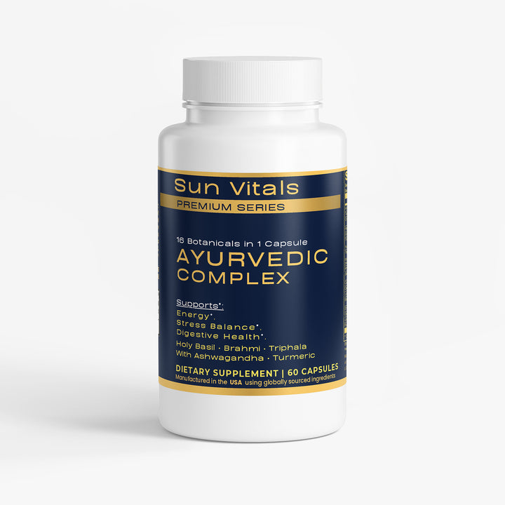 Ayurvedic Complex – Adaptogenic Balance & Vitality Support