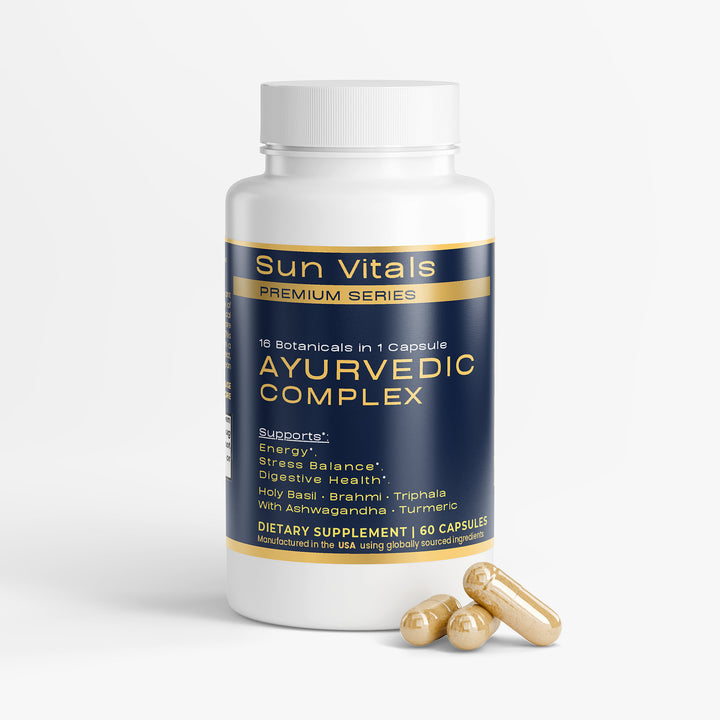 Ayurvedic Complex – Adaptogenic Balance & Vitality Support