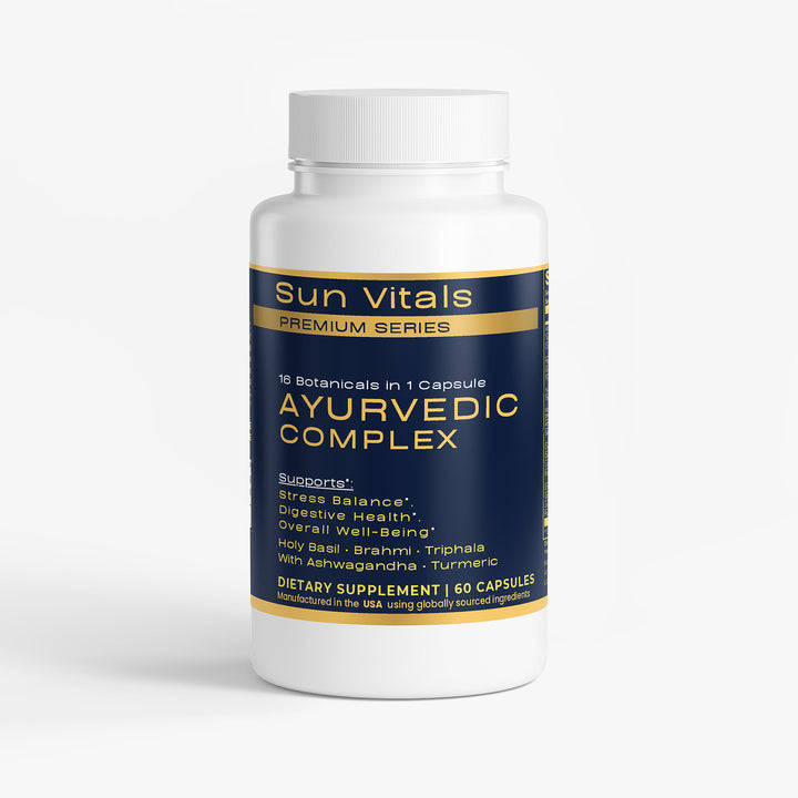 Ayurvedic Complex – Adaptogenic Balance & Vitality Support