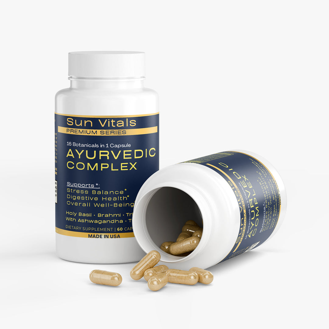 Ayurvedic Complex – Adaptogenic Balance & Vitality Support