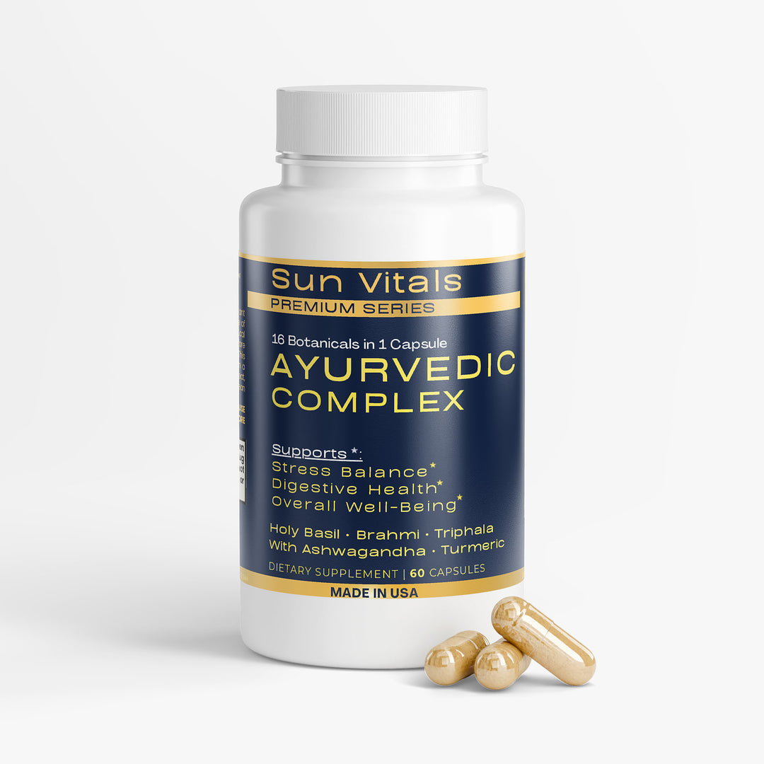 Ayurvedic Complex – Adaptogenic Balance & Vitality Support