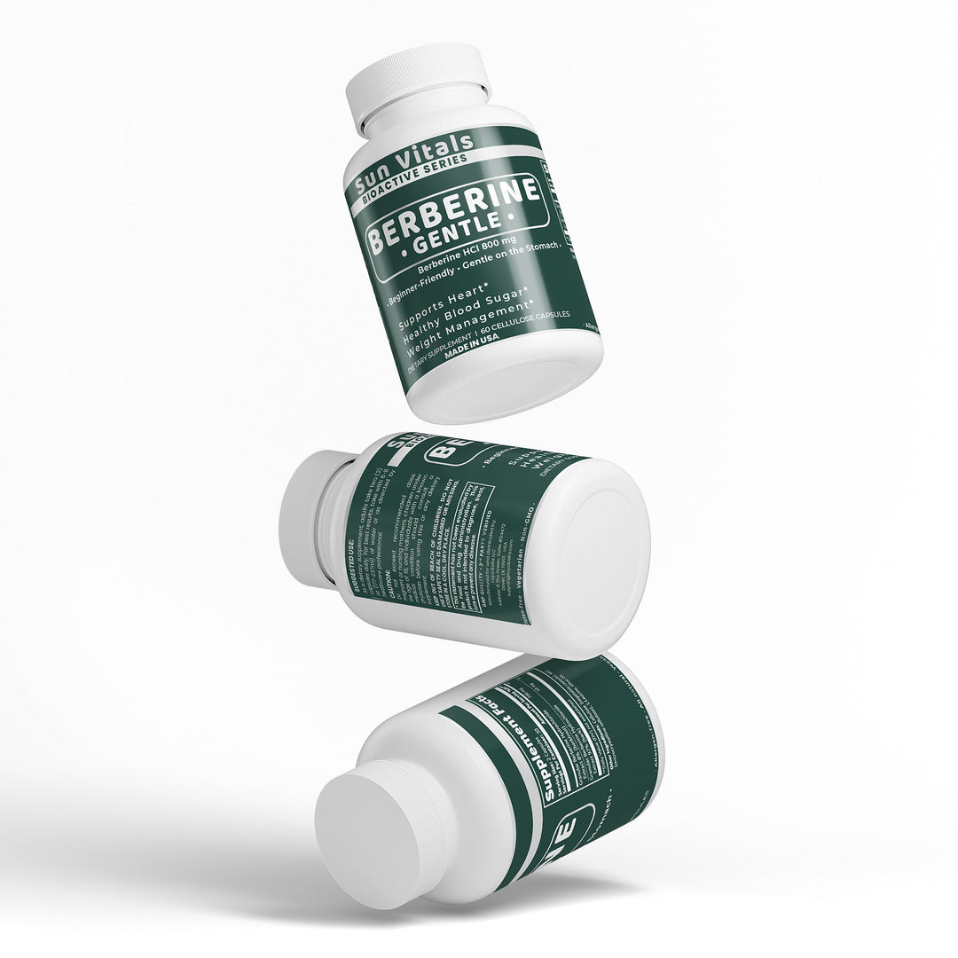 Berberine Gentle 800mg – Beginner-Friendly.