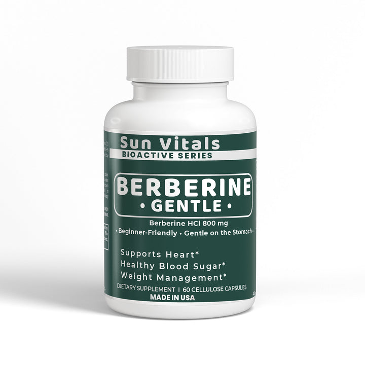 Berberine Gentle 800mg – Beginner-Friendly.