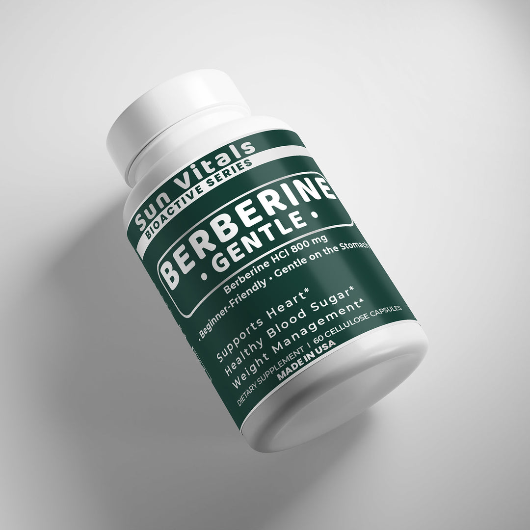 Berberine Gentle 800mg – Beginner-Friendly.