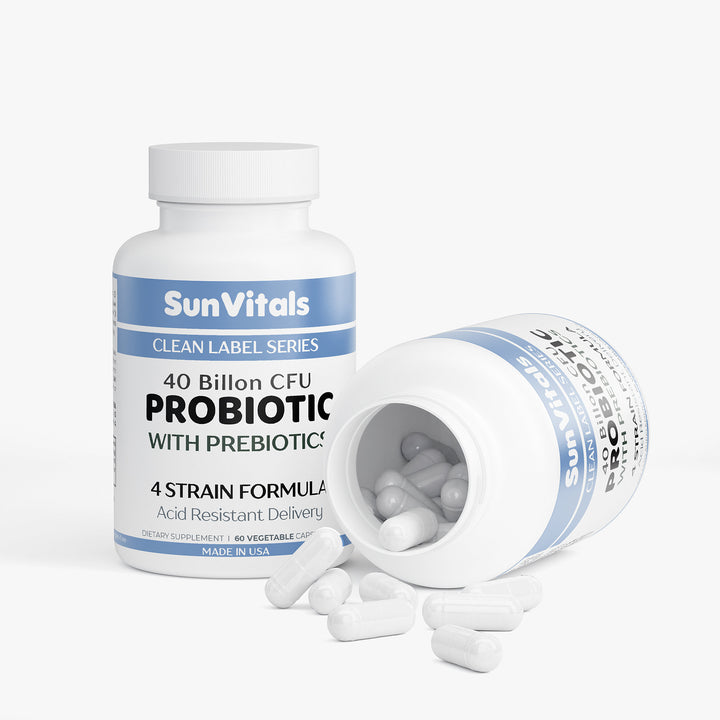 Probiotic 40 Billion with Prebiotics