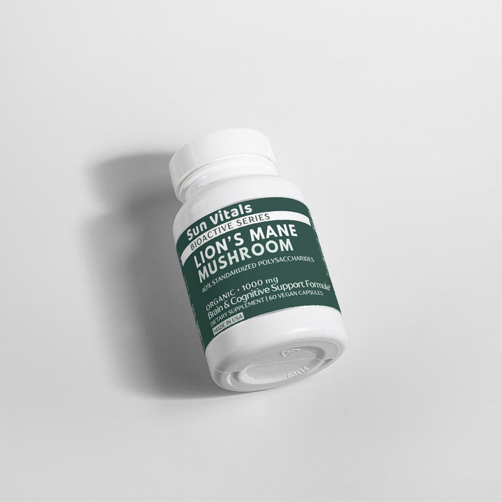 Organic Lion's Mane Mushroom -1000 mg