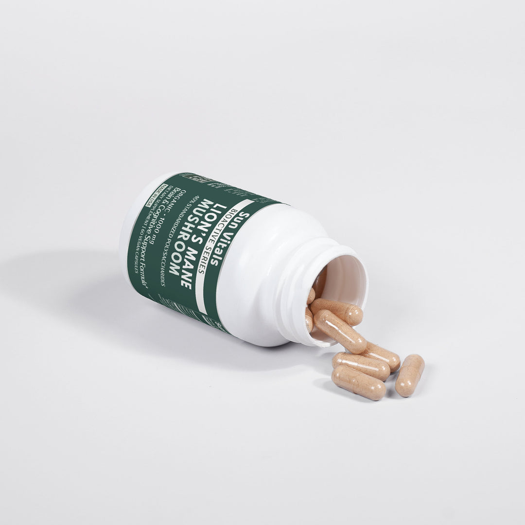 Organic Lion's Mane Mushroom -1000 mg
