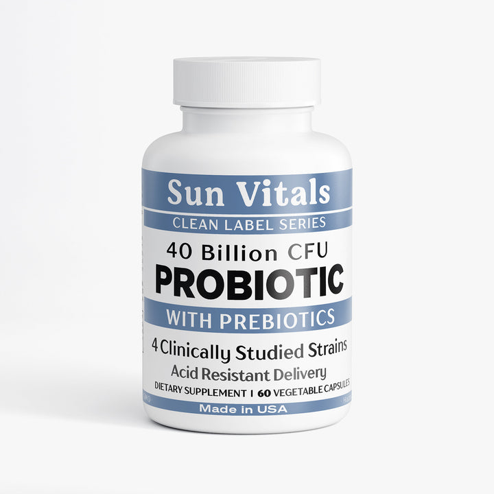 Probiotic 40 Billion with Prebiotics