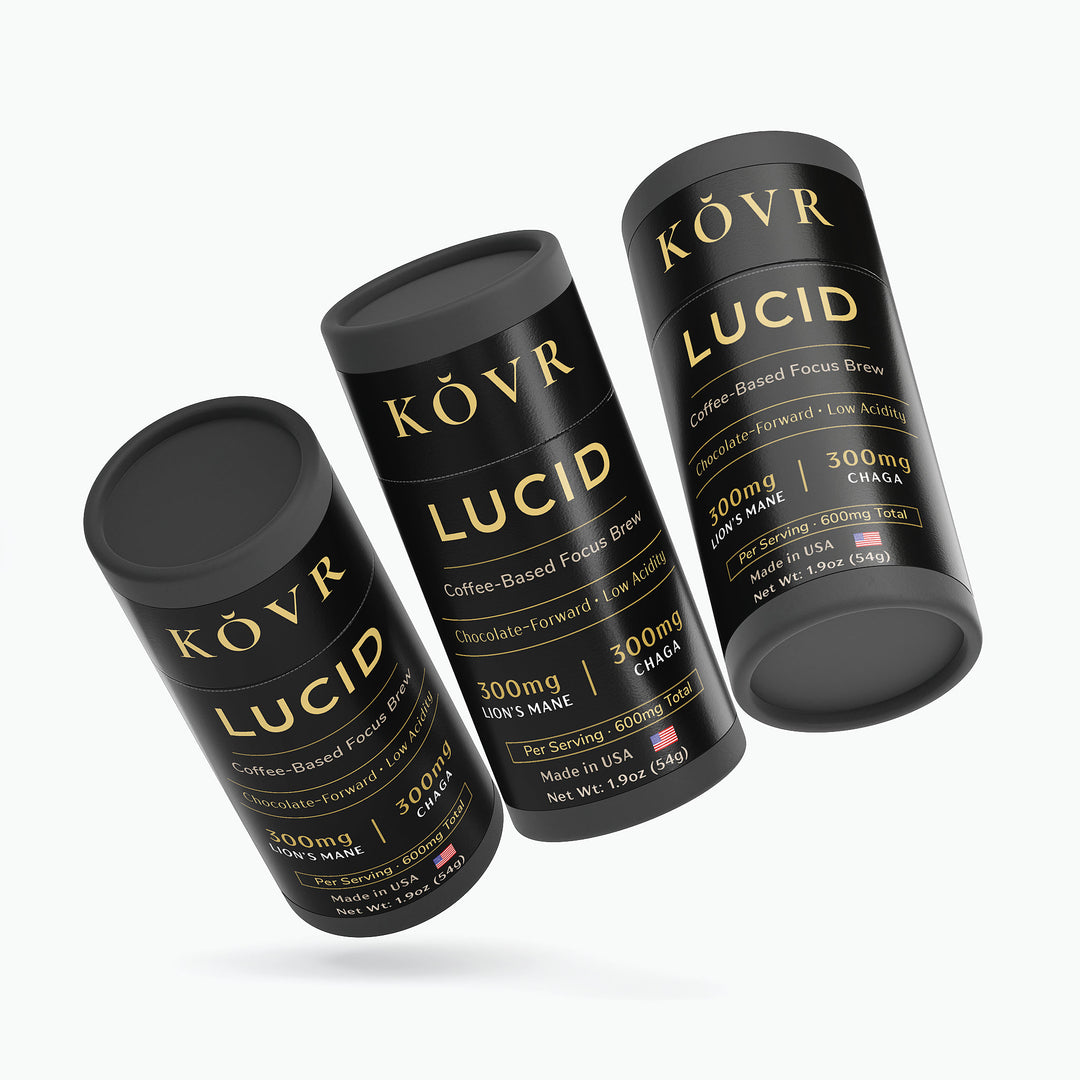 KǑVR — LUCID - Instant Mushroom Coffee (Low Acidity)