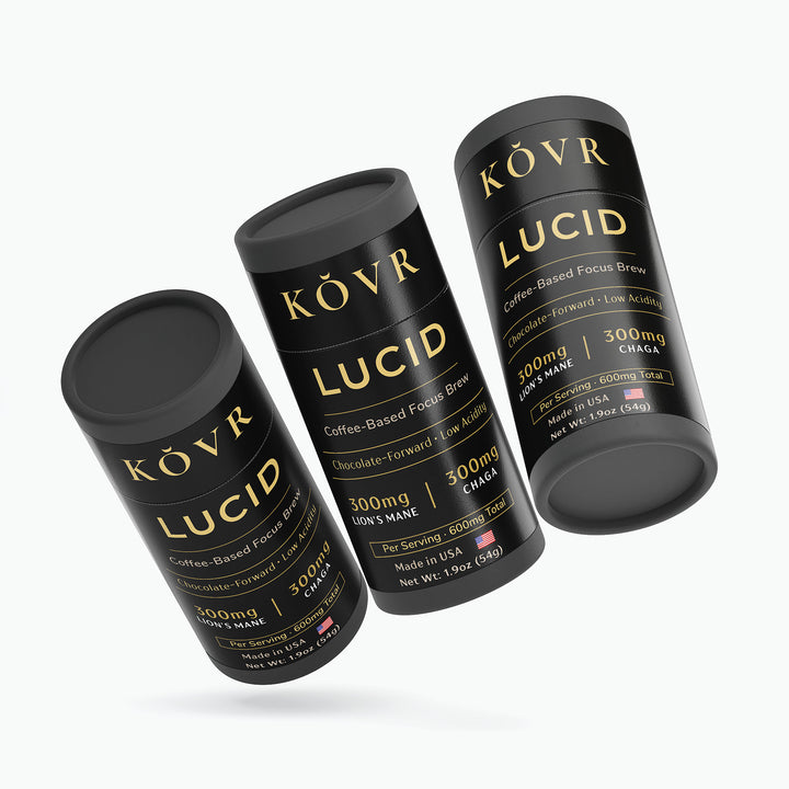 KǑVR — LUCID - Instant Mushroom Coffee (Low Acidity)