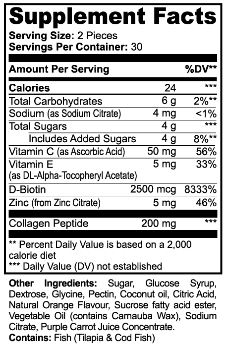 GLOWBITES™     Collagen Gummies (Adult)