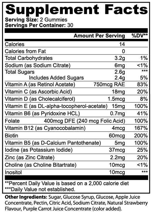 MULTIGLOW™ Multivitamin  Gummies (Adult)