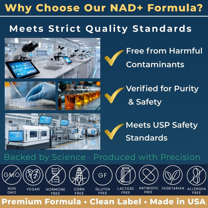 NAD+  Anti-aging (Triple action)
