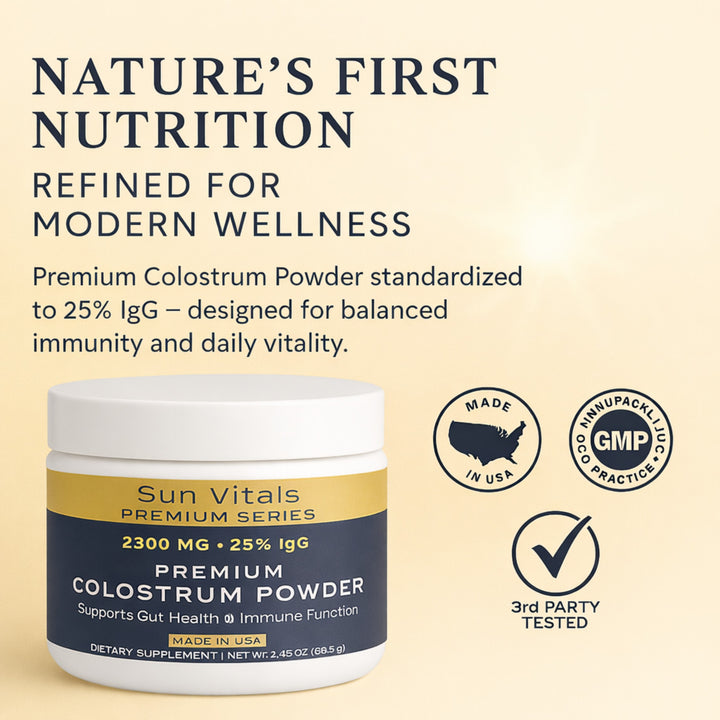 Premium Bovine Colostrum Powder