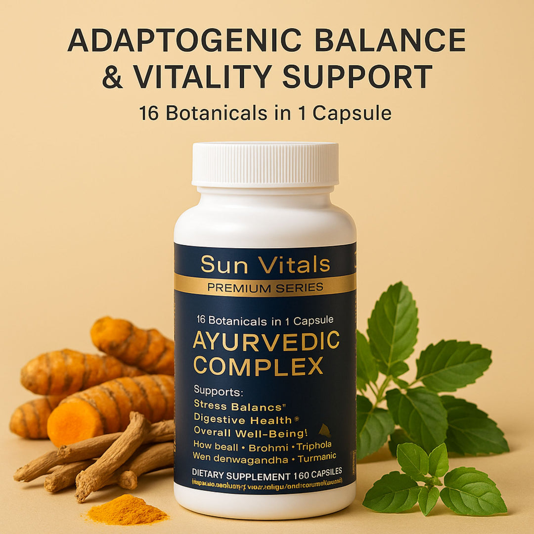 Ayurvedic Complex – Adaptogenic Balance & Vitality Support