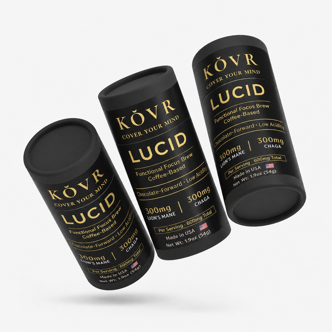 KÕVR — MIND FUSION  - Instant Mushroom Coffee (Medium Roast)