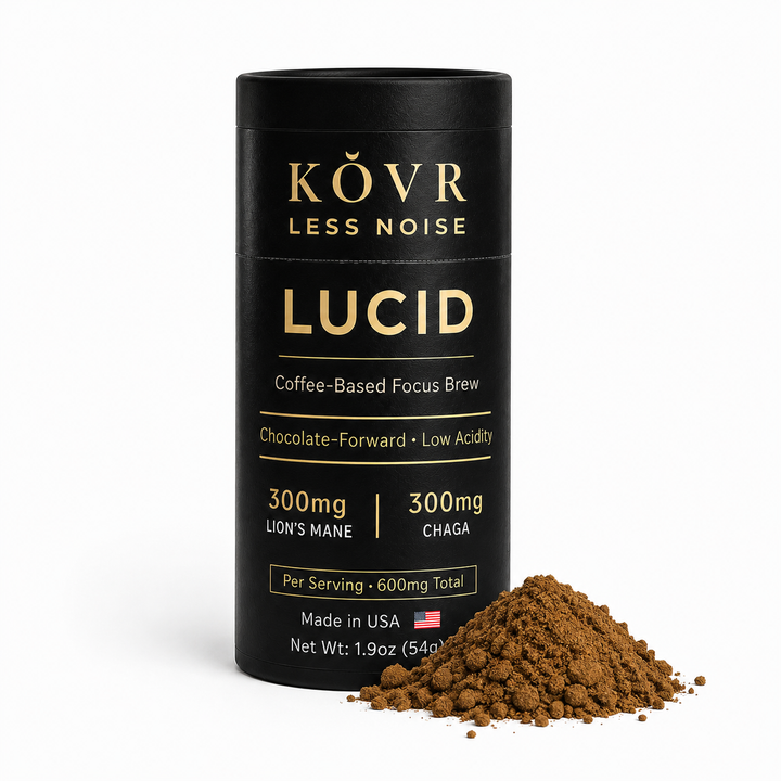 KǑVR — LUCID - Instant Mushroom Coffee (Low Acidity)
