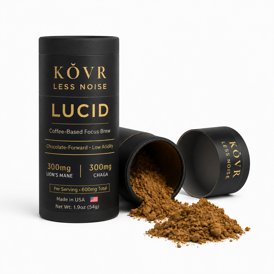KǑVR — LUCID - Instant Mushroom Coffee (Low Acidity)