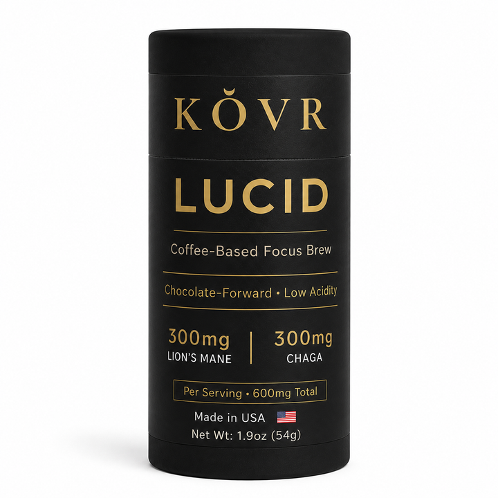 KǑVR — LUCID - Instant Mushroom Coffee (Low Acidity)